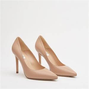 LK Bennet Fern Nude Leather Pointed Toe Courts